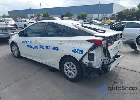 2020 Toyota Prius Le из США, поврежденный, VIN JTDKARFU6L3120442